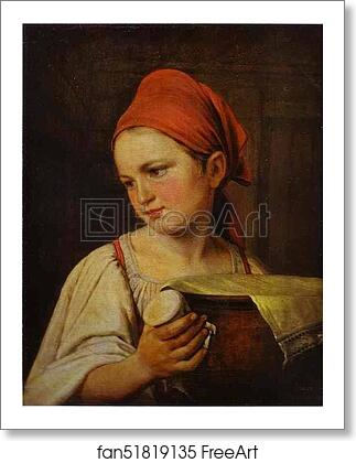 Free art print of Milk Woman by Alexey Venetsianov Free art print of Milk Woman by Alexey Venetsianov