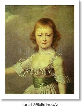 Free art print of Portrait of Grand Duchess Ekaterina Pavlovna as a Child by Dmitry Levitzky Free art print of Portrait of Grand Duchess Ekaterina Pavlovna as a Child by Dmitry Levitzky