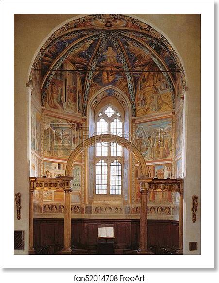 Free art print of View of the main apsidal chapel by Benozzo Gozzoli Free art print of View of the main apsidal chapel by Benozzo Gozzoli