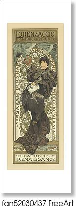 Free art print of Lorenzaccio by Alphonse Mucha Free art print of Lorenzaccio by Alphonse Mucha