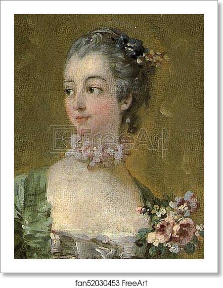 Free art print of Madame de Pompadour Standing at her Dressing Table. Detail by François Boucher Free art print of Madame de Pompadour Standing at her Dressing Table. Detail by François Boucher