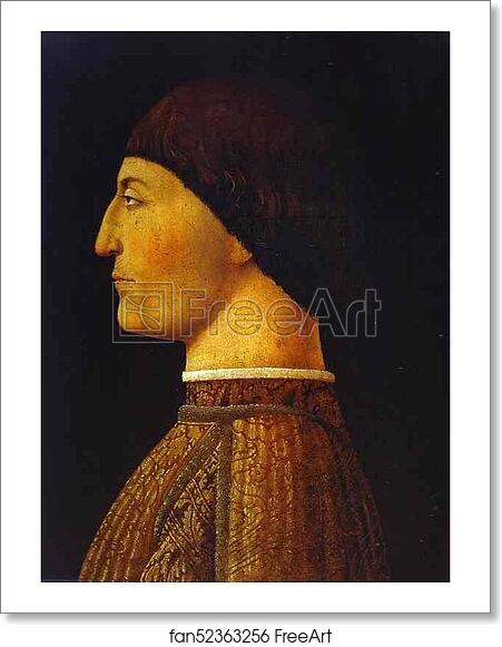 Free art print of Portrait of Sigismondo Pandolfo Malatesta, the Prince