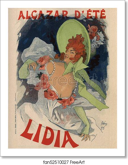 Free art print of Alcazar D'Été Lidia by Jules Chéret Free art print of Alcazar D'Été Lidia by Jules Chéret