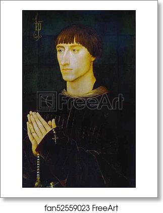 Free art print of Portrait of Philippe de Croy by Rogier Van Der Weyden