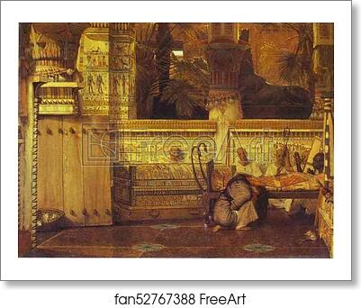 Free art print of An Egyptian Widow by Sir Lawrence Alma-Tadema