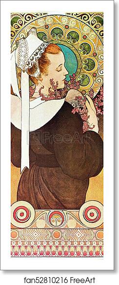Free art print of Heather by Alphonse Mucha Free art print of Heather by Alphonse Mucha