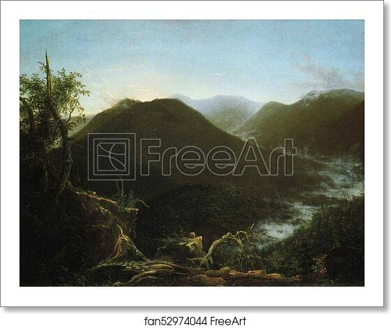 Free art print of Sunrise in the Catskill Mountains by Thomas Cole Free art print of Sunrise in the Catskill Mountains by Thomas Cole