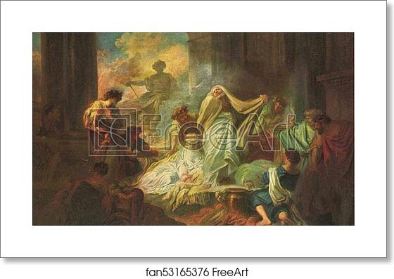 Free art print of Coresus and Callirhoe. (First version) by Jean-Honoré Fragonard Free art print of Coresus and Callirhoe. (First version) by Jean-Honoré Fragonard