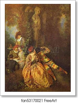 Free art print of Voulez-vous triompher des belles? by Jean-Antoine Watteau Free art print of Voulez-vous triompher des belles? by Jean-Antoine Watteau
