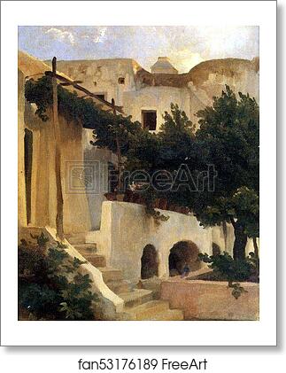 Free art print of Garden of an Inn, Capri. Detail by Frederick Leighton Free art print of Garden of an Inn, Capri. Detail by Frederick Leighton