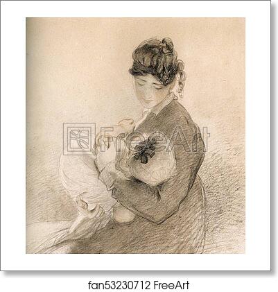 Free art print of Mrs John Angerstein Nursing a Child by Sir Thomas Lawrence
