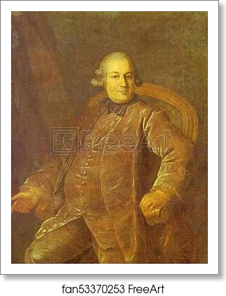 Free art print of Portrait of P. I. Vyrubov by Fedor Rokotov Free art print of Portrait of P. I. Vyrubov by Fedor Rokotov