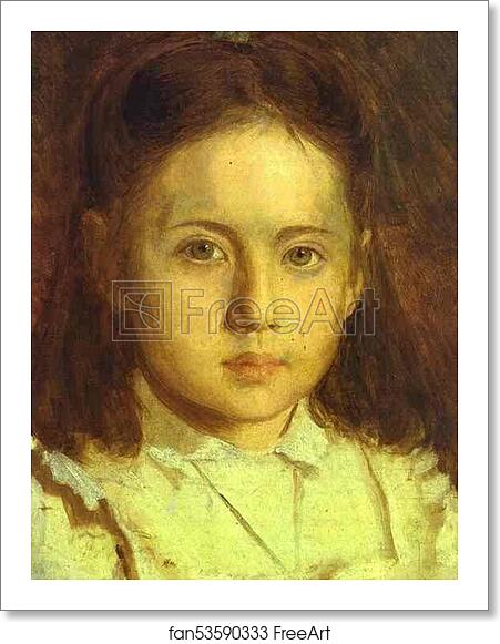 Free art print of Portrait of Sonya Kramskaya, the Artist's Daughter by Ivan Kramskoy Free art print of Portrait of Sonya Kramskaya, the Artist's Daughter by Ivan Kramskoy