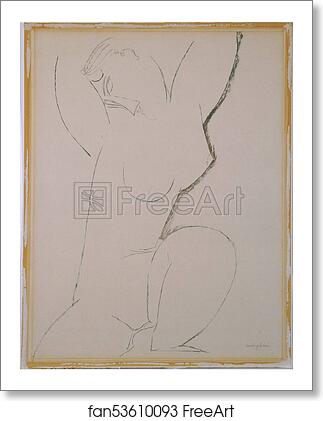 Free art print of Caryatid by Amedeo Modigliani Free art print of Caryatid by Amedeo Modigliani
