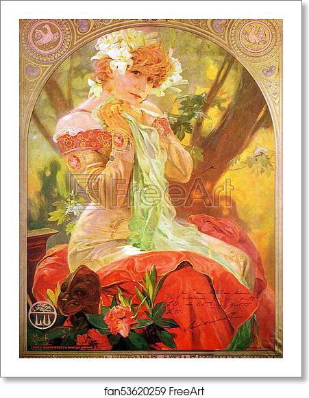Free art print of Lefevre-Utile by Alphonse Mucha Free art print of Lefevre-Utile by Alphonse Mucha