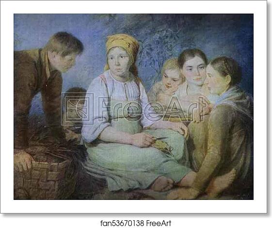 Free art print of Cleaning of the Beet by Alexey Venetsianov Free art print of Cleaning of the Beet by Alexey Venetsianov