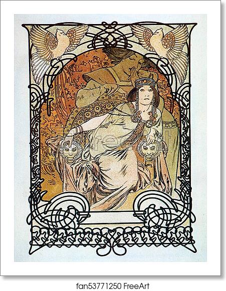Free art print of Ilsee, Princesse De Tripoli by Alphonse Mucha