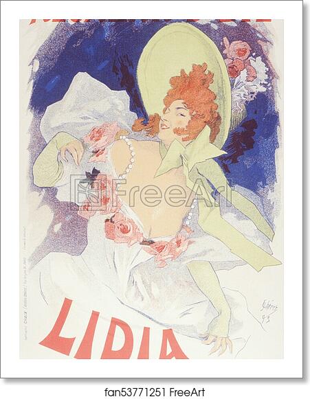 Free art print of Alcazar D'Été Lidia by Jules Chéret Free art print of Alcazar D'Été Lidia by Jules Chéret