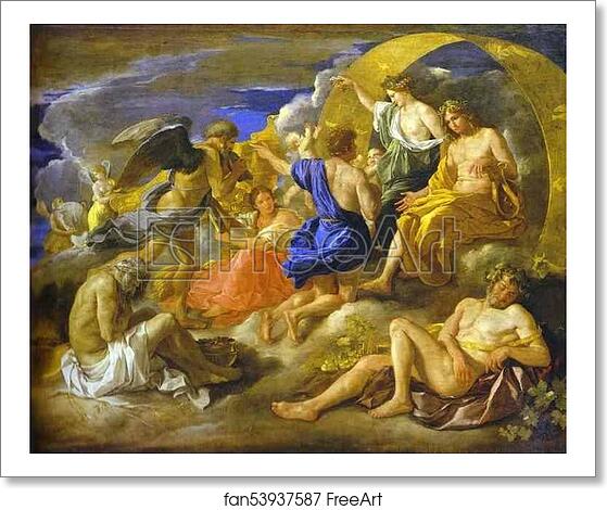 Free art print of Helios and Phaeton with Saturn and the Four Seasons by Nicolas Poussin Free art print of Helios and Phaeton with Saturn and the Four Seasons by Nicolas Poussin