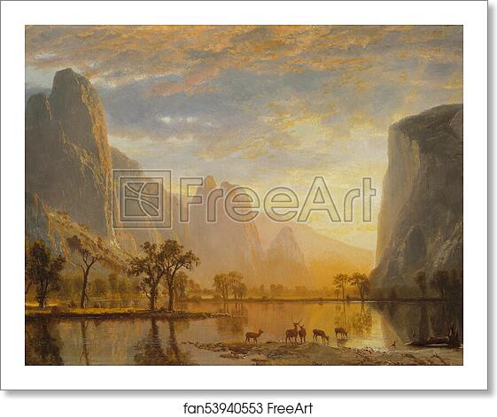 Free art print of Valley of the Yosemite by Albert Bierstadt Free art print of Valley of the Yosemite by Albert Bierstadt