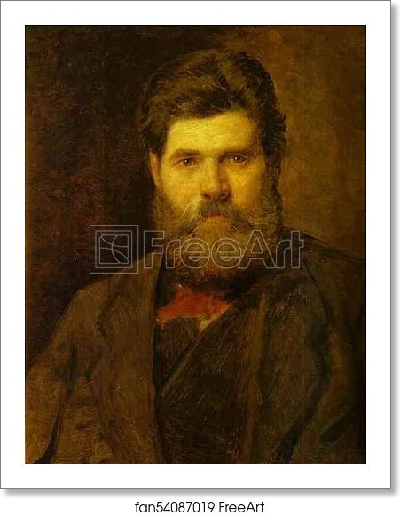 Free art print of Portrait of the Sculptor Vladimir Brovsky by Vasily Perov Free art print of Portrait of the Sculptor Vladimir Brovsky by Vasily Perov