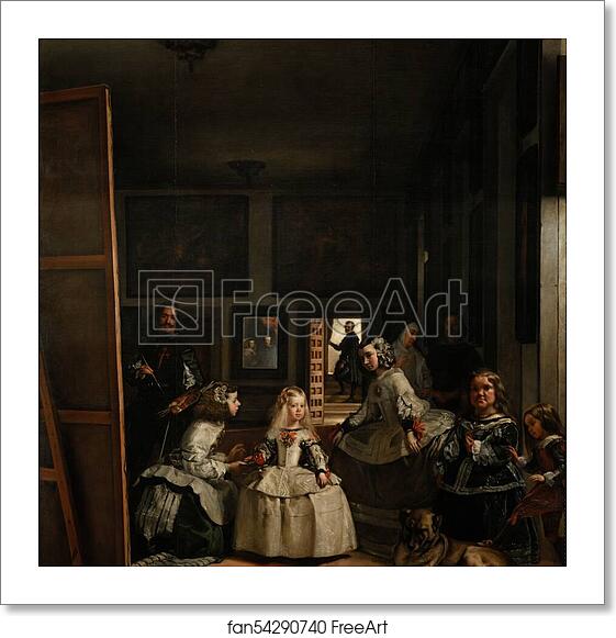 Free art print of Las Meninas by Diego Velázquez Free art print of Las Meninas by Diego Velázquez