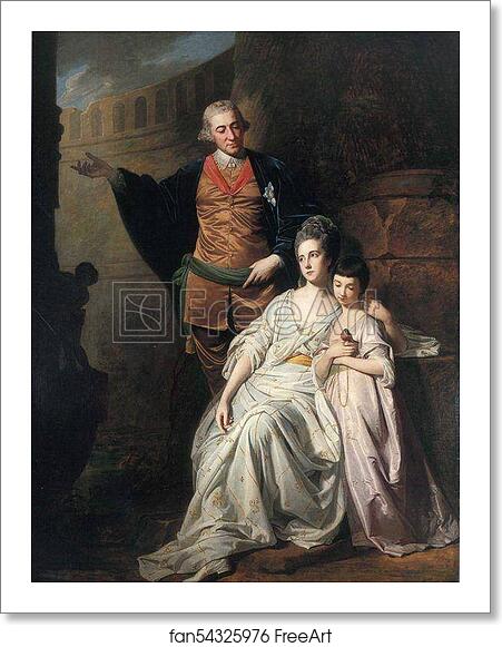 Free art print of The Warren Family by George Romney Free art print of The Warren Family by George Romney