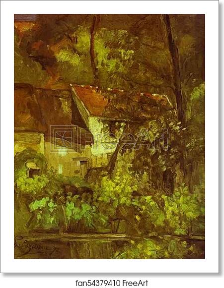Free art print of House of Père Lacroix by Paul Cézanne Free art print of House of Père Lacroix by Paul Cézanne