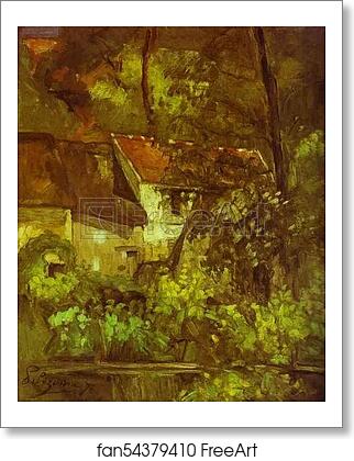 Free art print of House of Père Lacroix by Paul Cézanne Free art print of House of Père Lacroix by Paul Cézanne
