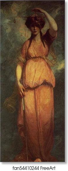 Free art print of Justice by Sir Joshua Reynolds