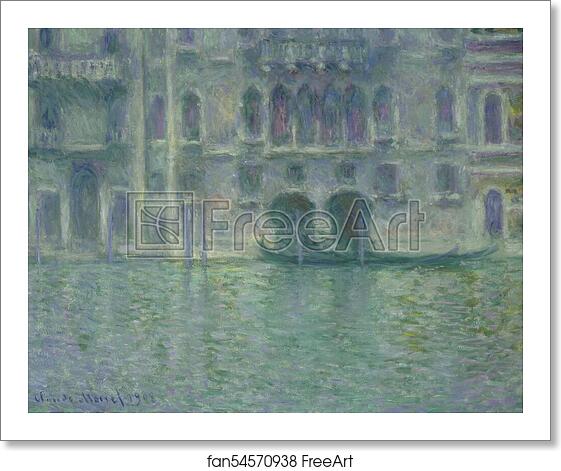 Free art print of Palazzo da Mula in Venice by Claude Monet Free art print of Palazzo da Mula in Venice by Claude Monet