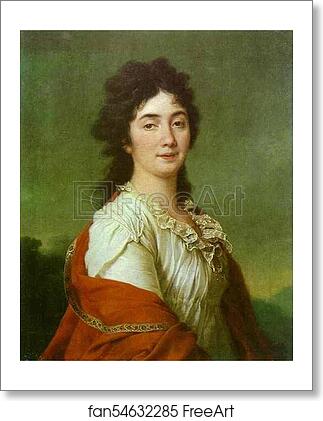 Free art print of Portrait of Countess A. S. Protasova by Dmitry Levitzky