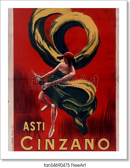 Free art print of Asti Cinzano (ca. 1910) by Leonetto Cappiello Free art print of Asti Cinzano (ca. 1910) by Leonetto Cappiello