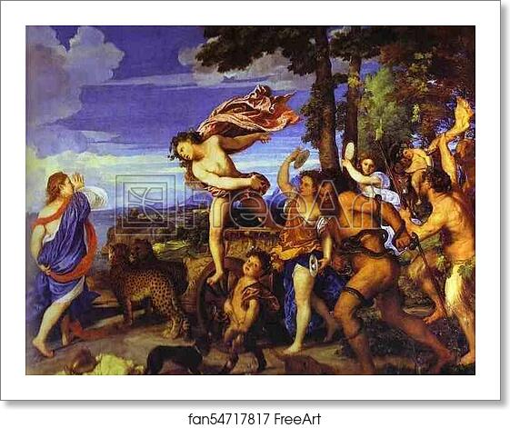 Free art print of Bacchus and Ariadne by Titian Free art print of Bacchus and Ariadne by Titian