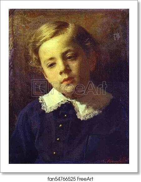 Free art print of Portrait of Sergey Kramskoy, the Artist's Son, as a Child by Ivan Kramskoy Free art print of Portrait of Sergey Kramskoy, the Artist's Son, as a Child by Ivan Kramskoy
