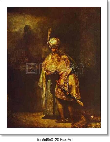 Free art print of Departing of David and Jonathan by Rembrandt Harmenszoon Van Rijn Free art print of Departing of David and Jonathan by Rembrandt Harmenszoon Van Rijn