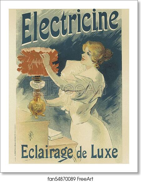 Free art print of Électricine by Lucien Lefèvre Free art print of Électricine by Lucien Lefèvre