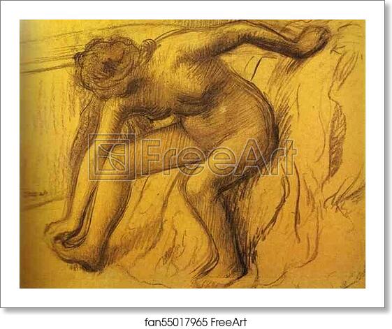 Free art print of After Bath by Edgar Degas Free art print of After Bath by Edgar Degas