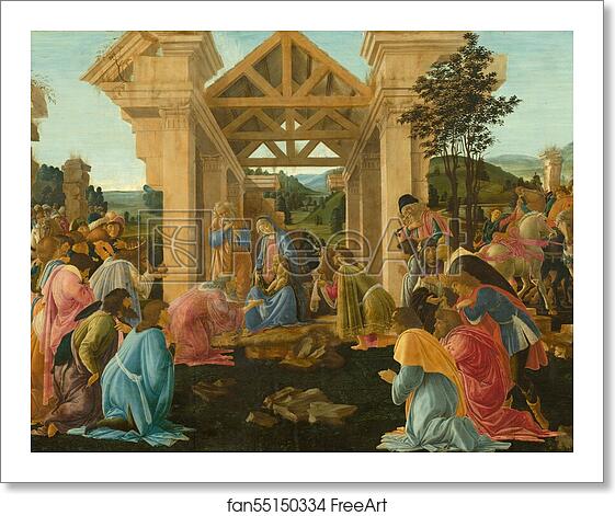 Free art print of The Adoration of the Magi by Sandro Botticelli Free art print of The Adoration of the Magi by Sandro Botticelli