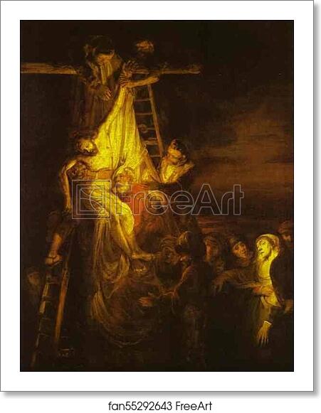 Free art print of The Descent from the Cross by Rembrandt Harmenszoon Van Rijn Free art print of The Descent from the Cross by Rembrandt Harmenszoon Van Rijn