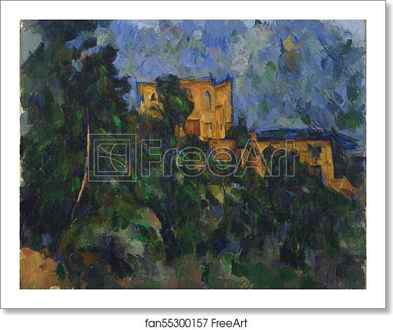 Free art print of Château Noir by Paul Cézanne Free art print of Château Noir by Paul Cézanne