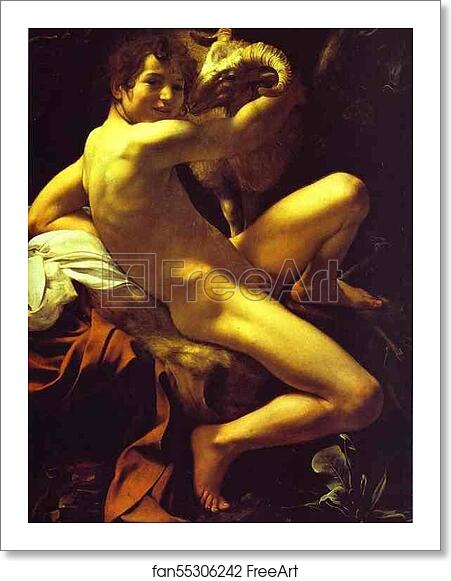 Free art print of St. John the Baptist by Caravaggio Free art print of St. John the Baptist by Caravaggio