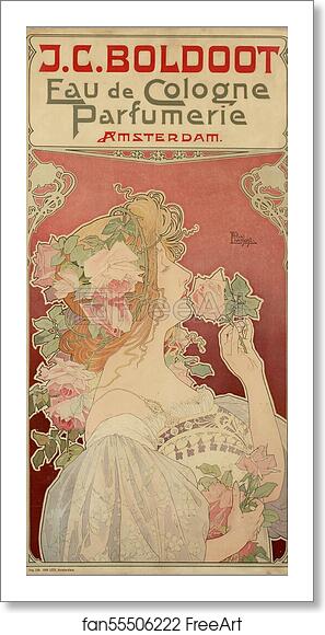 Free art print of J.C. Boldoot, Eau de Cologne Parfumerie, Amsterdam by Henri Privat-Livemont Free art print of J.C. Boldoot, Eau de Cologne Parfumerie, Amsterdam by Henri Privat-Livemont