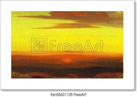 Free art print of Sunset by Arkhip Kuinji