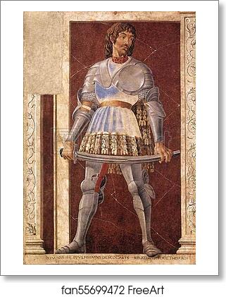 Free art print of Pippo Spano by Andrea Del Castagno Free art print of Pippo Spano by Andrea Del Castagno