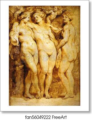 Free art print of The Three Graces by Peter Paul Rubens Free art print of The Three Graces by Peter Paul Rubens