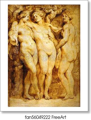 Free art print of The Three Graces by Peter Paul Rubens Free art print of The Three Graces by Peter Paul Rubens
