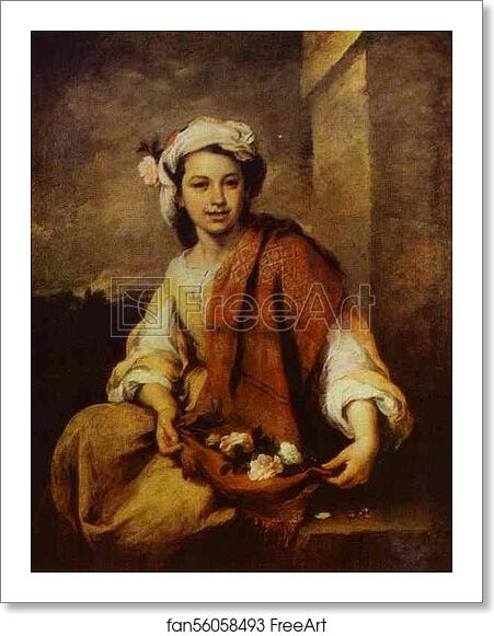 Free art print of Flower Seller by Bartolomé Esteban Murillo Free art print of Flower Seller by Bartolomé Esteban Murillo