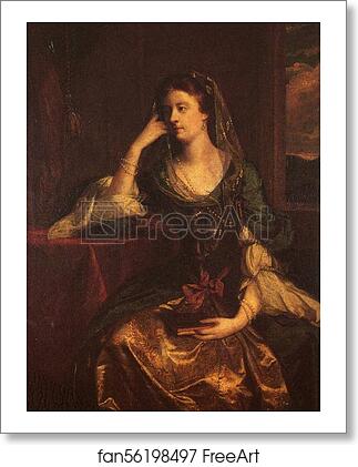 Free art print of Emily, Duchess of Leinster by Sir Joshua Reynolds