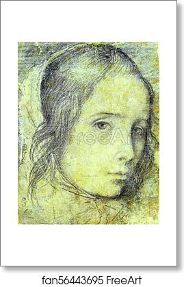 Free art print of Head of a Girl by Diego Velázquez Free art print of Head of a Girl by Diego Velázquez